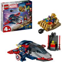 LEGO super heroes marvel 76319 captain america vs. thanos