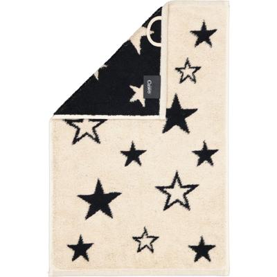 Cawö Cawo Christmas Edition 792 Stars Gastendoekje schwarz
