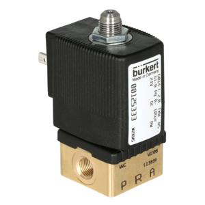 Bürkert Direct bedienbaar ventiel 125358 6014 24 V/AC Materiaal (behuizing) Messing Afdichtmateriaal FKM 1 stuk(s)