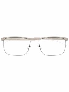 Mykita lunettes de vue Darcy à monture carrée - Argent