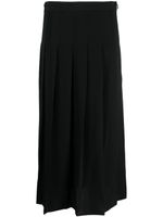 Polo Ralph Lauren pleated hight-waist skirt - Noir - thumbnail