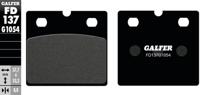 GALFER Brake pad fd137 g1054 organic