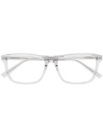 Saint Laurent Eyewear lunettes de vue à monture transparente - Blanc