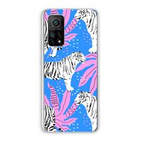 Tijger: Xiaomi Mi 10T 5G Transparant Hoesje Tijger: Xiaomi Mi 10T 5G Transparant Hoesje