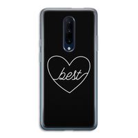 Best heart black: OnePlus 7 Pro Transparant Hoesje