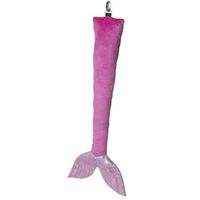 Verkleed/speelgoed zeemeerminnen staart roze 68 cm