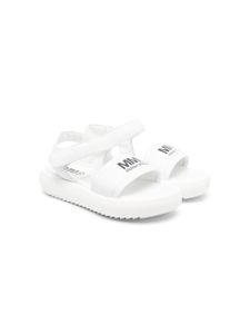 MM6 Maison Margiela Kids sandales à attaches scratch - Blanc