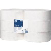 TORK Jumbo 120272 Toiletpapier Wit Aantal lagen: 4 lagen 6 stuk(s)