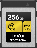 Lexar Professional GOLD 256GB CFexpress Type B - thumbnail