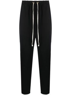 Les Tien pantalon de jogging en polaire - JET BLACK