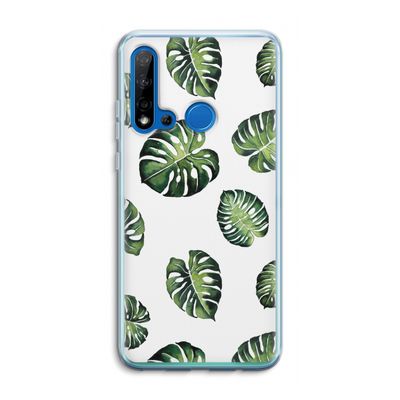 Tropische bladeren: Huawei P20 Lite (2019) Transparant Hoesje