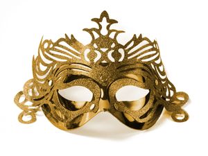 Oogmasker Ornament Goud