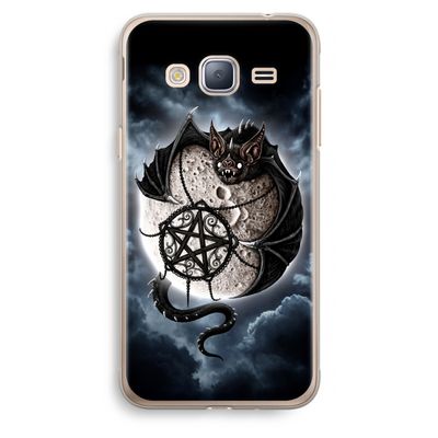 Volle maan: Samsung Galaxy J3 (2016) Transparant Hoesje
