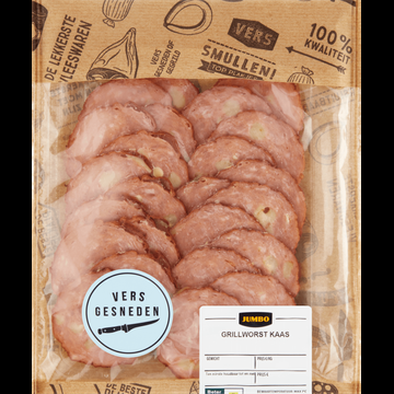 Jumbo Grillworst Kaas ca. 130 g