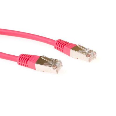 ACT IB7501 F/UTP CAT5E Patchkabel Rood - 1 meter