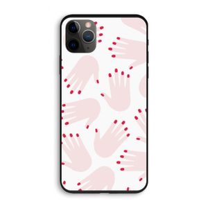 Hands pink: iPhone 11 Pro Biologisch afbreekbaar hoesje