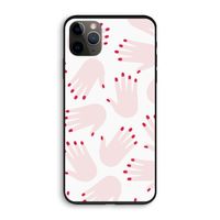 Hands pink: iPhone 11 Pro Biologisch afbreekbaar hoesje
