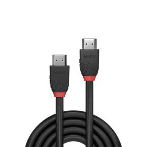 LINDY 36467 HDMI-kabel HDMI Aansluitkabel HDMI-A-stekker, HDMI-A-stekker 7.50 m Zwart