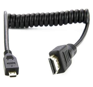 Atomos ATOM4K60C1 HDMI kabel 0,3 m HDMI Type A (Standaard) HDMI Type D (Micro) Zwart