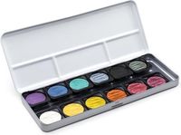 Royal Talens FINETEC® Parelmoer aquarelverf set Rainbow | 12 kleuren - thumbnail