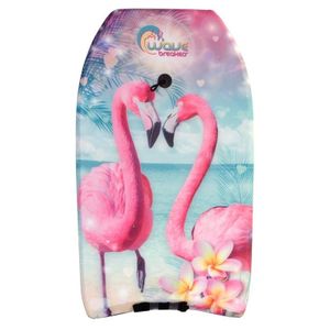 Bodyboard flamingo vogel print 83 cm   -