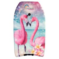 Bodyboard flamingo vogel print 83 cm   - - thumbnail