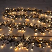 Clusterverlichting - 1152 led lampjes - warm wit - 690 cm - kerstverlichting lichtsnoer