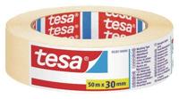 Afplaktape tesa economy 30mmx50m geel | 10 stuks