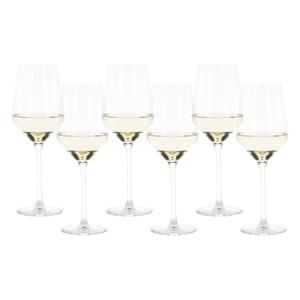 Vinata L'Aquila wijnglazen 42cl - 6 stuks - Witte wijnglazen set - Wijnglas kristal
