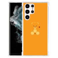 Samsung Galaxy S22 Ultra Stevig | Bumper Hoesje | Baby Beer