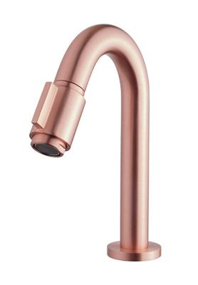 Wiesbaden Victoria luxe toiletkraan 1/2&apos;&apos;geborsteld koper