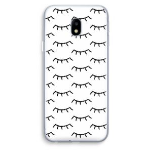 Wimpers: Samsung Galaxy J3 (2017) Transparant Hoesje