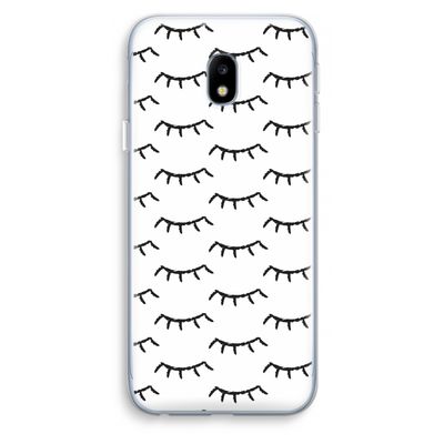 Wimpers: Samsung Galaxy J3 (2017) Transparant Hoesje