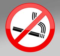 Sticker verboden te roken - thumbnail