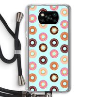 Donuts: Xiaomi Poco X3 NFC Transparant Hoesje met koord