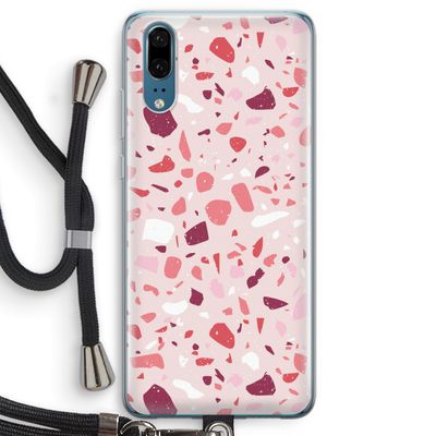 Terrazzo N°15: Huawei P20 Transparant Hoesje met koord