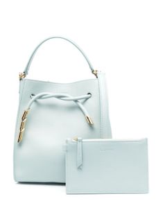 Lanvin sac cabas Sequence en cuir - Bleu