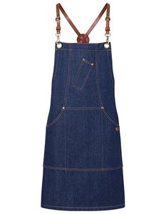 Karlowsky KY117 Bib Apron Denim X-Style