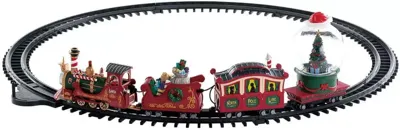 Lemax north pole railway bewegende trein 2018