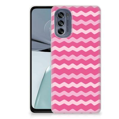 Motorola Moto G62 5G | TPU bumper | Waves Pink
