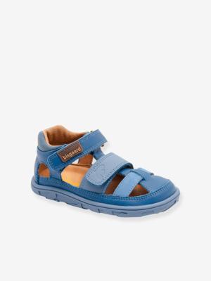 VIC barefoot sandalen met klittenband voor kinderen BISGAARD blauw