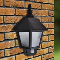 VidaXL Solar muurlamp met bewegingssensor