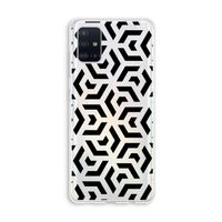 Crazy pattern: Galaxy A51 4G Transparant Hoesje