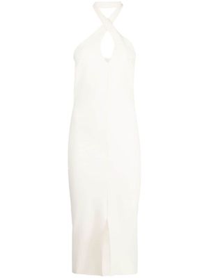 CHIARA BONI La Petite Robe robe courte Mansur à dos nus - Blanc