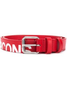 Comme Des Garçons Wallet ceinture à logo imprimé - Rouge