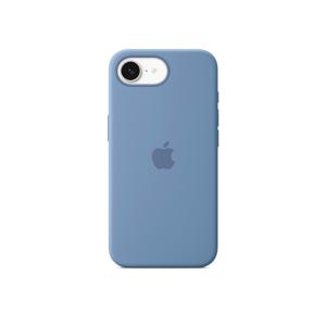 AppleiPhone 16e Silicone Case Telefoonhoesje Blauw