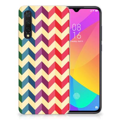 Xiaomi Mi 9 Lite | TPU bumper | Zigzag Multi Color Xiaomi Mi 9 Lite | TPU bumper | Zigzag Multi Color