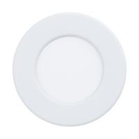 Eglo 4000K inbouwspotFueva 5 IP44 - Ø 8,6cm wit - 99206