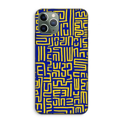 Majorelle Blue Print: iPhone 11 Pro Tough Case