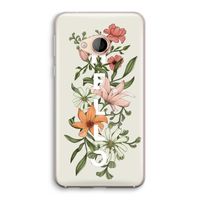 Hello bloemen: HTC U Play Transparant Hoesje